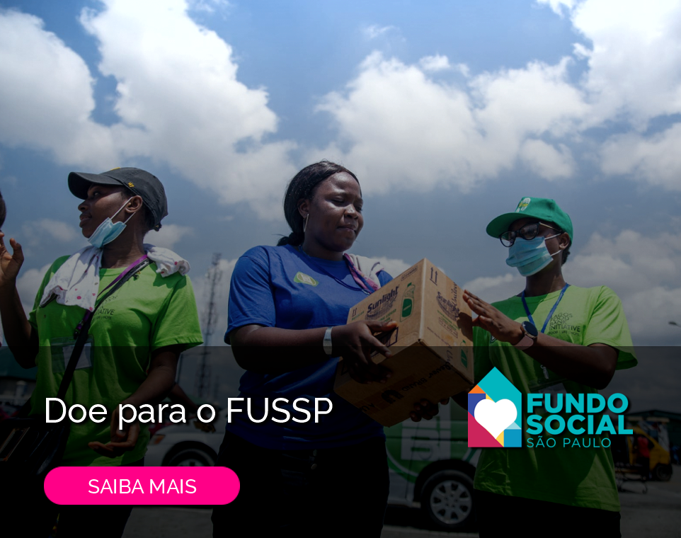 Acesso à página para doações em dinheiro para o FUSSP